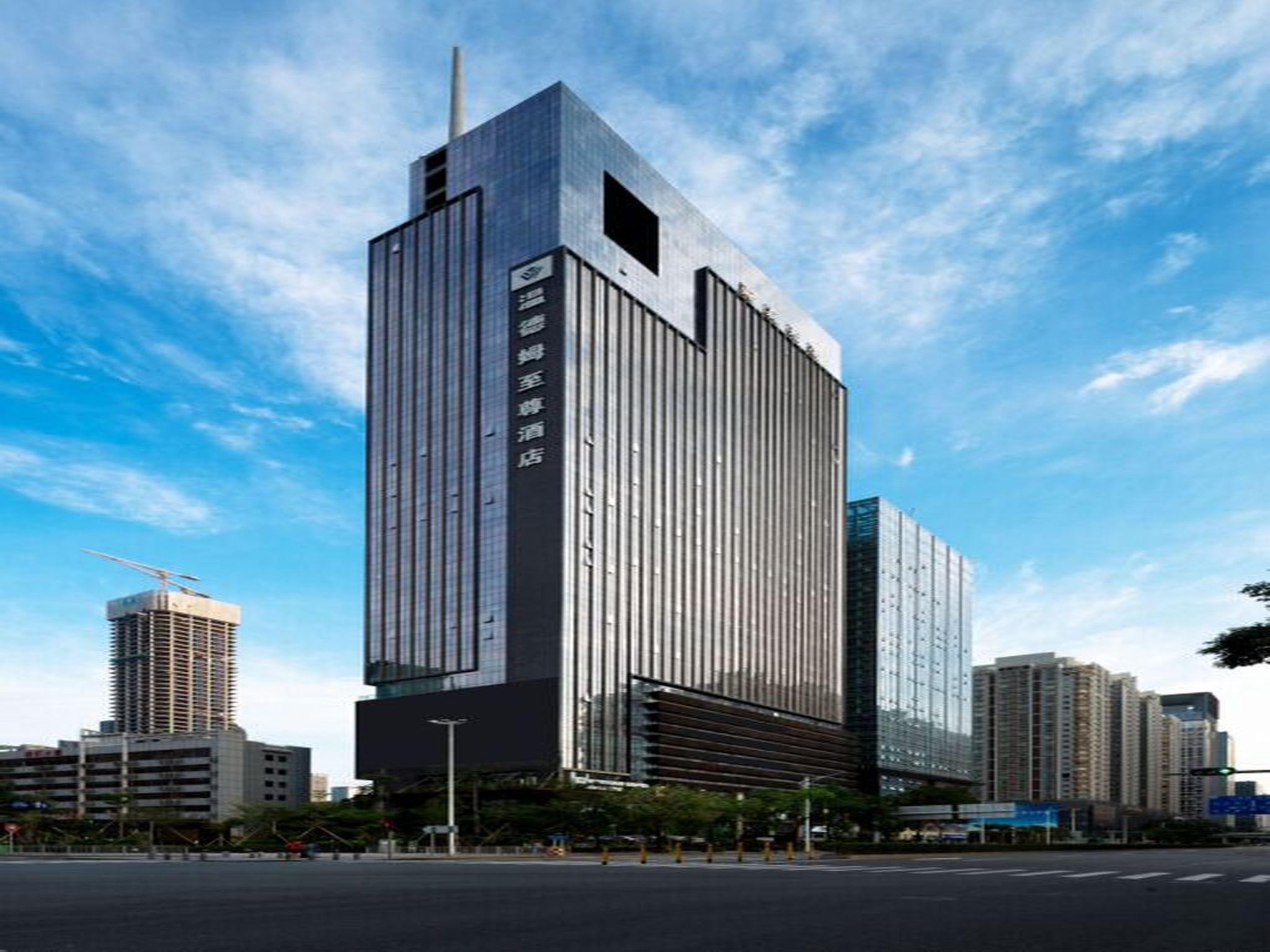 Shenzhen Futian Wyndham Grand Hotell Eksteriør bilde